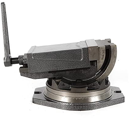 Präzisions Maschinenschraubstock Schraubstock kipp Schwenkbar Drehbarmit Tisch, Präzisions Schraubstock BB=125mm