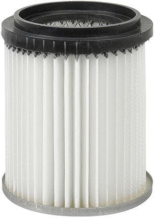 RUECAB - Filtre pour bidon à cendres, filtre cylindriques pour aspirateurs - Filtre à cartouche aspirateur à cendres - Filtre lavable - Compatible bidon vide cendres 648004 - Dimensions: Ø9 x H9cm