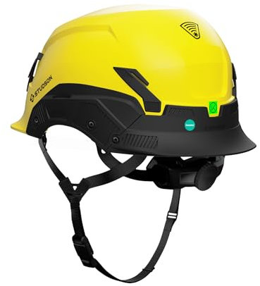STUDSON SHK-1 Non-Vented Safety Helmet - Type 2 Class E (Safety Yellow, M/L 53-59cm)
