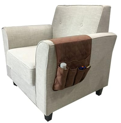 Zerodeko Sofa-Aufbewahrungstasche Couch Liegestuhl Aufbewahrungstaschen Armlehnen-Organizer Sofa-Organizer Sofatasche Armlehnen-aufbewahrungsorganisator Schreibtisch Bücher