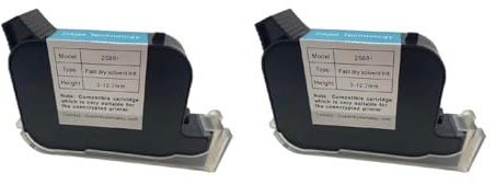 2588 2588+ 2588+M Cartouche à séchage rapide 12,7 mm Imprimantes à jet d'encre portable Boîte à séchage rapide 600 DPI 42 ml Cartouche jet d'encre noire 2588 2588+ 2588+M
