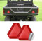 WINUERK 2PCS Auto Sicherheit Aufkleber Aufkleber, langsam bewegendes Fahrzeug Dreieck Vinyl Aufkleber Aufkleber Triangle Sicherheit Zeichen für Golfwagen, UTV