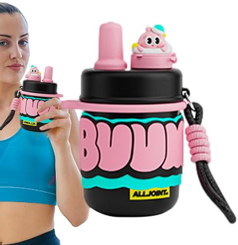 Bouteille d'eau pour , 420 ml, doublure en céramique isotherme, tasse à café isotherme, grande capacité pour voyage à la maison