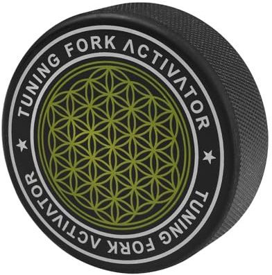 GOGHOST Tuning Fork Activator, Creates Minimal Noise and a Sustained Tone, Rubber Tuning Fork Activator