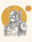Komar Wandbild- Star Wars Boba Fett Illustration Iconic - Größe 30 x 40 cm - Poster, Kinderzimmer, Dekoration - gerollt ohne Rahmen