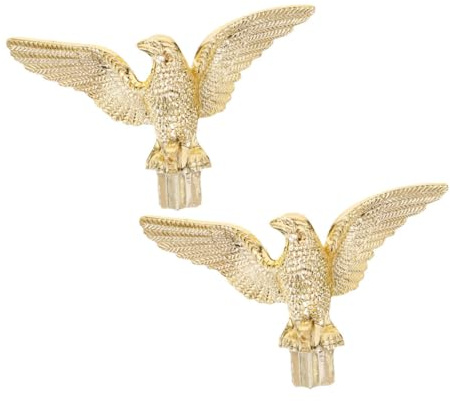VICASKY 2stücke Adler-fahnenspitze Für Außenbereiche Adler-Motiv Robustes Und Wetterfestes Material Einfache Montage Ohne Werkzeug Passend Für Plätze Und Konferenzsäle