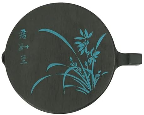 GSCLZ 1pc Kalligraphie Inkstone 4 Zoll Chinesische Inkslab Traditionelle Werkzeug Tinte Stein Mit Abdeckung