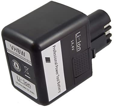 vhbw Akku kompatibel mit Gesipa Powerbird Werkzeug, Blindniet-Setzgerät (4000 mAh, Li-Ion, 14,4 V)