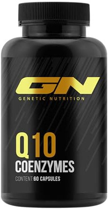 GN Laboratories Coenzym Q10 Kapseln hochdosiert (200 mg Ubiquinol) – Vegan, Ohne Zusatzstoffe – Unterstützt Energie, Herzgesundheit & Haut – 120 Kapseln, Made in Germany