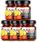 Schlump-Chili⎥5x AUAAUA® Original sehr scharfe Habanero Chili Paste mit Ingwer Set im Glas (5 x 35g)