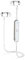 Shot Case Bluetooth Headphones Ring for iPhone 11 Pro Wireless Remote Control Hands- In-Ear Universal White
