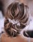 Unicra Gold Kristall Haar Reben Blume Blatt Kopfschmuck Hochzeit Haarschmuck für die Braut (Gold)