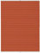 ondeco Plissee ohne Bohren mit Klemmträger, Sonnenschutz für Fenster innen, Jalousien Fenster ohne Bohren Blickdicht, Faltrollo Sichtschutz für Tür Fensterrahmen, Rollo Orange 70x210 cm