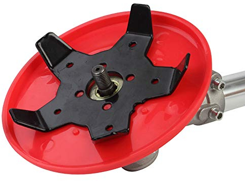Funien Testina per decespugliatore, Testina per decespugliatore Lama per decespugliatore Testina per Tosaerba per Esterni Testina per Rasoio in Acciaio con Accessori per affilare Le Lame Strumento