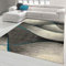 Teppich-Traum moderner Wohnzimmer Teppich Wellen Design in blau grau anthrazit - pflegeleicht & strapazierfähig (Ökotex) Größe 120x170 cm