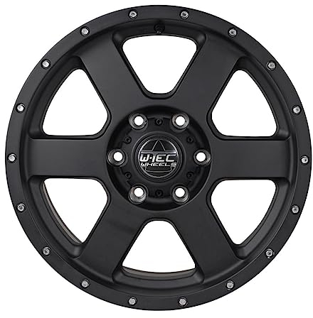 1x Alufelge W-TEC All Terrain 8x18 ET45 schwarz matt mit TÜV-Teilegutachten für Baujahre 2019-2022