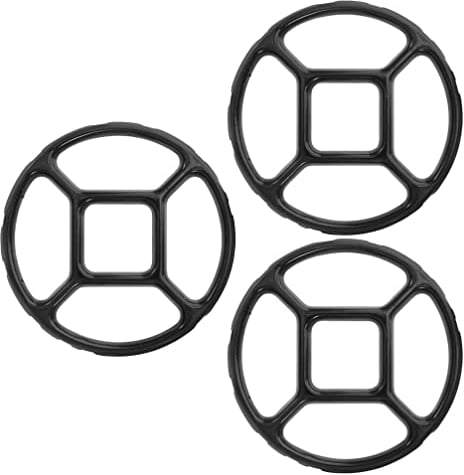 UPKOCH 3pcs Gas Stove Slip Rack Wok Ring for Gas Stove Wok Stand Kitchen Accessories for Cooking