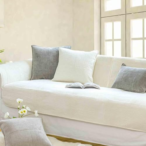 MTHGH Sofabezug rutschfeste Sofadecke,sofaschutz1 2 3 4-Seater L Shape Sofaschoner,Hund Katze Überwurf Hundedecke Ecksofa Sofa Schutzdecke Sofaschutz Hund Kratzschutz Katze (J, 70x70cm)