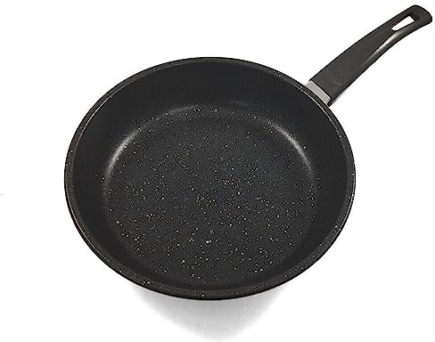 Rumplex Bratpfanne 20 cm Antihaft Kratzfeste Omelette Kohlenstoffstahl Karbonstahl Pfanne Spülmaschinenfest für allen Herdaten einschließlich Induktion Gesundes Kochen