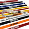 20 Personalisierte Festival Armbänder Stoff, Party Einlassbänder Bedruckt, Bändchen Eintritt für Events und Feste, Party Armbänder 350 x 15 mm