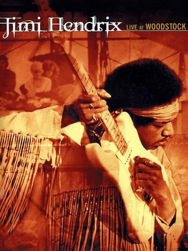 Jimi Hendrix Live at Woodstock Poster 30 x 40 cm