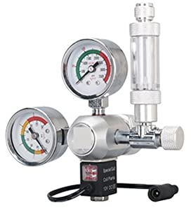 LEPREM Medidor regulador de CO2 Válvulas Reductoras de dióxido de Carbono regulador de Acuario de CO2 para Cerveza de Barril casera (Color : D, Size : S)