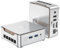 KAMRUI Mini PC GK3Plus, 12th Alder Lake N97(up to 3.6GHz) Mini Computers, 8GB DDR4 256GB M.2 SSD Micro PC, Support VGA 4K Triple Display, WiFi5, BT4.2, VESA, Gigabit Ethernet