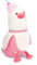 shownicer Plüschtier Banane Ente Kuscheltier Stofftier Kawaii Ente Plüsch, Banane Plüschkissen Spielzeug Wurfkissen, Ente Kissen Geschenk für Kinder Mädchen 3+ Jahre (Rosa Kirsche, 30cm)