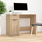 Myheimly Schreibtisch Computertisch Arbeitstisch Bürotisch PC Tisch Büro Laptoptisch Büromöbel Arbeitszimmer 100x50x75cm Holzwerkstoff Sonoma Eiche