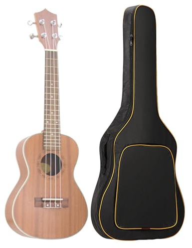 Gitarrenrucksack – gepolsterte Gitarrentasche, tragbar, akustischer Rucksack, klassische Gitarre | wasserdichte Gitarrentasche, Träger aus hartem Oxford-Stoff, große Taschen für Zubehör