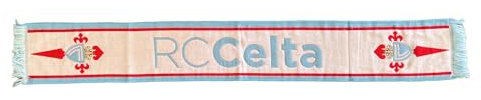 RC Celta De Vigo | Schal in Weiß und Himmelblau