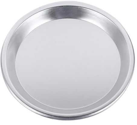 Lurrose Backgeschirr Aluminium Emaille-backbleche Für Den Backofen Geschirr Backen Klein Pizza Zinn Tablett Backformen Backschalen Backblech Für Zu Hause Backofen Kuchenform Silver