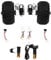 Kit di conversione per motore a mozzo da 250 W, 24 V, 10 pollici, motore nero, set di conversione per ruote elettriche, ruote elettriche, set di ruote