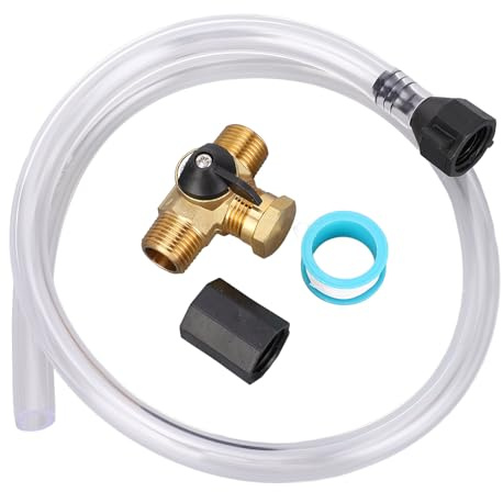 Xiuganpo Kit Pompa Antigelo per, Doppi Connettori Femmina Resistenti al Calore Kit Universale per 1/2 Pollice NPT per l'inverno