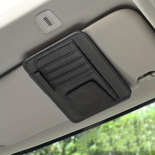 para BMW E39 E60 E82 E90 E92 E93 M3 E39 E60 E70 X5 E60 E61 M5 E88 Organizador De Parasol Portaobjetos Multiusos De Piel Tarjetas, Gafas De Sol Y Accesorios Coche