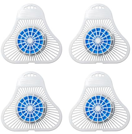 Ksikdeg 4pcs Urinal Deodorizing Screen Ball Neutralizer For Men’s Restroom Quick Elimination Bathroom Accessory Commercial Restroom Eliminators