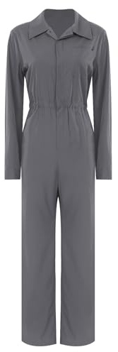 Monduelle Damen Arbeitsoverall Schutzanzug Blaumann Overall Jumpsuit Coverall Werkstatt Arbeitsanzug Mechaniker Arbeitskleidung