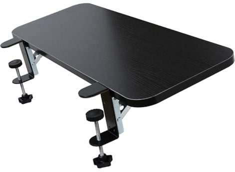 Keyboard Tray Cuter Desk Exteon with Armrest Shelf Reduces Arm Teon & Supports Feet for Enhanced Comfort & Productivi
