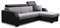 Couch mit Schlaffunktion Eckcouch Ecksofa Polstergarnitur Wohnlandschaft - COBBY (Ecksofa Rechts, Braun)