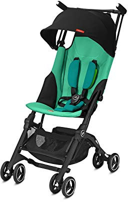 gb Gold Poussette Pockit+, Ultra-compacte, De 6 Mois Jusqu'à 17 kg (env. 4 ans), Laguna Blue