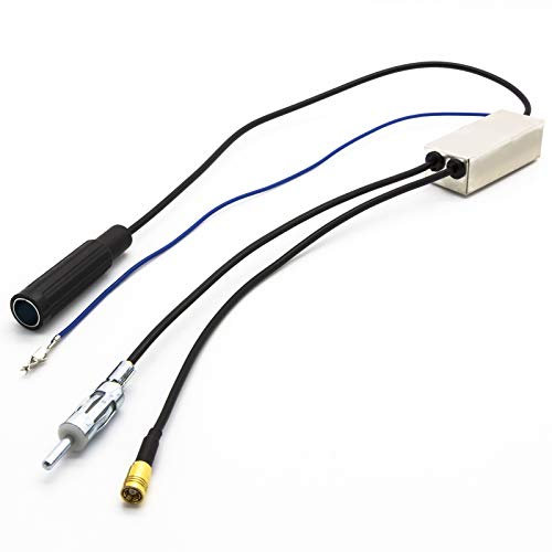 Auto DAB+ Antenne Splitter Adapter SMB Kabel passend für Pioneer Kenwood Sony JVC Radio