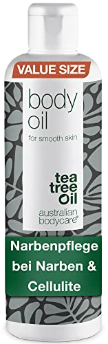Australian Bodycare Body Oil - Improve the appearance of stretch marks, scars, orange peel skin (cellulite), pigment spots and Uneven Skin Tone? Try Body Oil with Tea Tree Oil for whole body – 150 ml