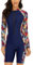 Halcurt Damen Rashguard UV Siamesisch, Athletic Swim Shirt,Langärmelige Badeshirt Badenmode Tankini Königsblau M