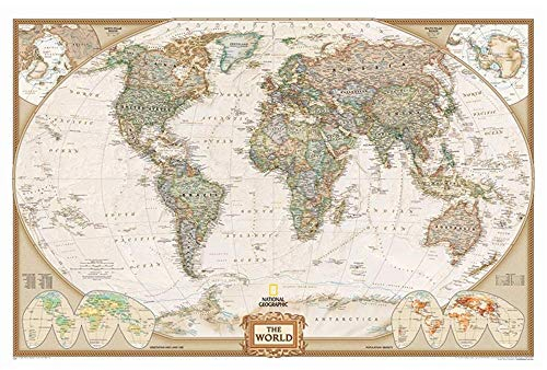 Puzzle 1500 Teile,Weltkarte Puzzle für Erwachsene,Impossible Puzzle, farbenfrohes Legespiel,Geschicklichkeitsspiel für die ganze Familie,Erwachsenenpuzzle ab 14 Jahren-35x23 Zoll (87 x 57cm)