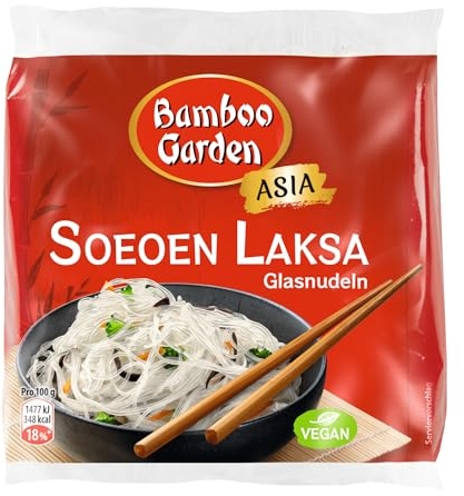 Bamboo Garden Soeoen Laksa Glasnudel, 100 g