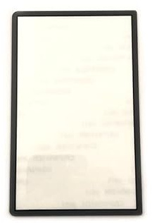 for 3DS XL/New 3DS XL Top Mirror Glass Faceplate for Nintendo 3DS XL/New 3DS XL LCD Screen Repair Parts (Gray)