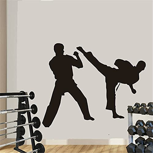 Boxing Club Taekwondo Karate Aufkleber Kick Spielen Auto Aufkleber Kostenloser Kampf Poster Vinyl Striker Wandtattoos Dekor40x49cm