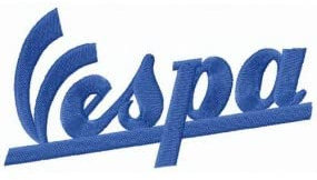 Vespa Classic Toppa Ricamata Grande, Toppa Ricamata da Cucire per Tessuti, T-shirt, Jeans, Abbigliamento