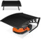 Vigevee Tettoia per robot tosaerba, 106 x 87 x 50 cm, protezione da pioggia, grandine e raggi UV, colore nero