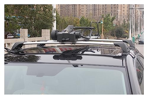 HILLAR Galeries de Toit Porte-vélos sur Le Toit Aspiration vélo Porte-Bagages de Voiture Installation Rapide pour Hyundai pour Tucson I40